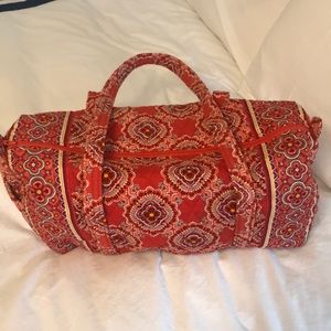 Vera Bradley overnight tote
